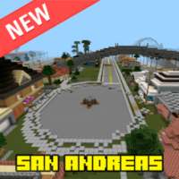 San Andreas City map for MCPE