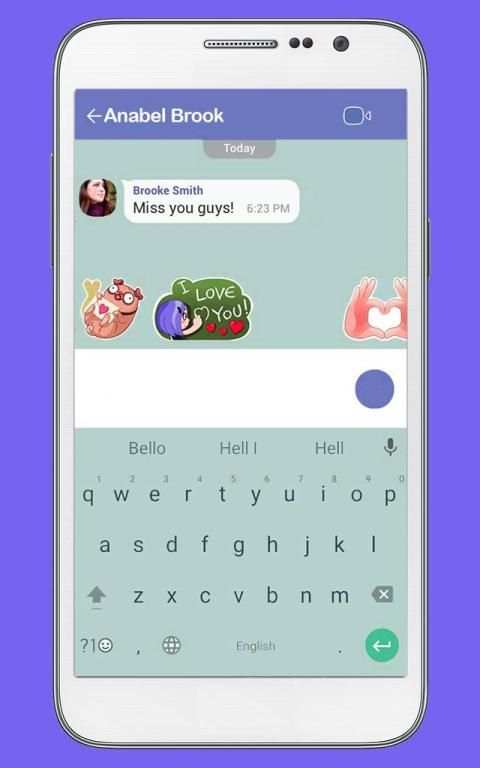 Free Video Calling & Messenger Stickers 2020 screenshot 1