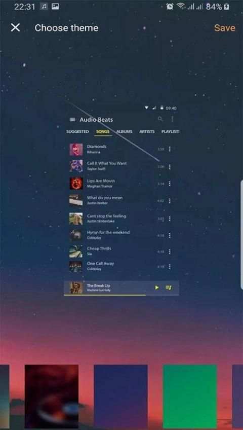 Music player - MP3 player स्क्रीनशॉट 2