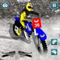 Snow Bike Motocross Racing - Mountain Driving