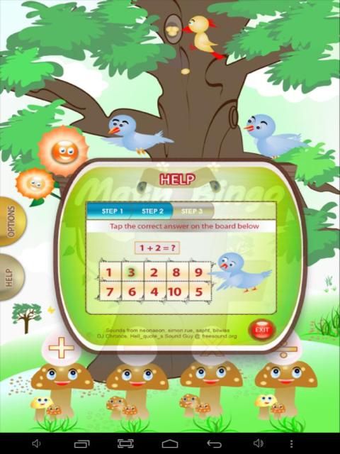 Math Bingo Addition Game Free скриншот 2