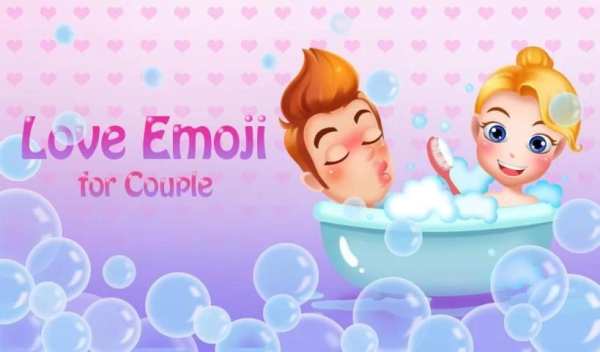 Love Emoji Keyboard for Couple 1 تصوير الشاشة