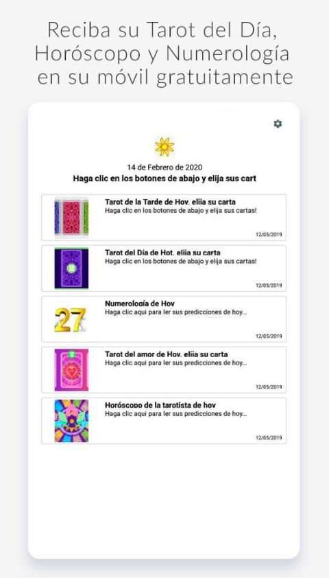 Tarot Gratis, Horóscopo y Numerología screenshot 1
