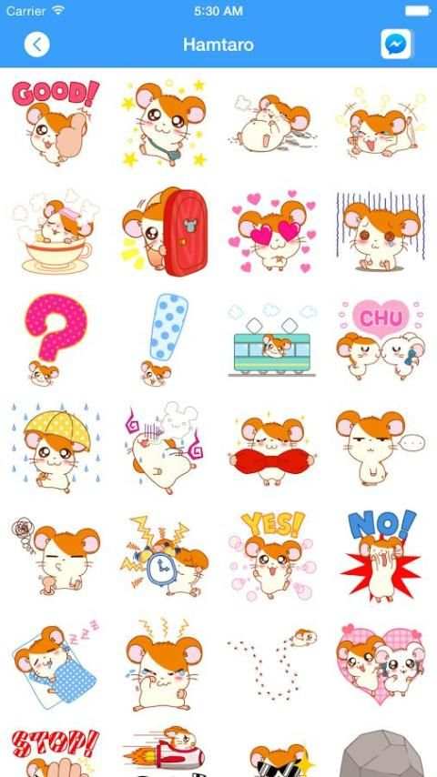 Total Stickers for Messenger screenshot 1