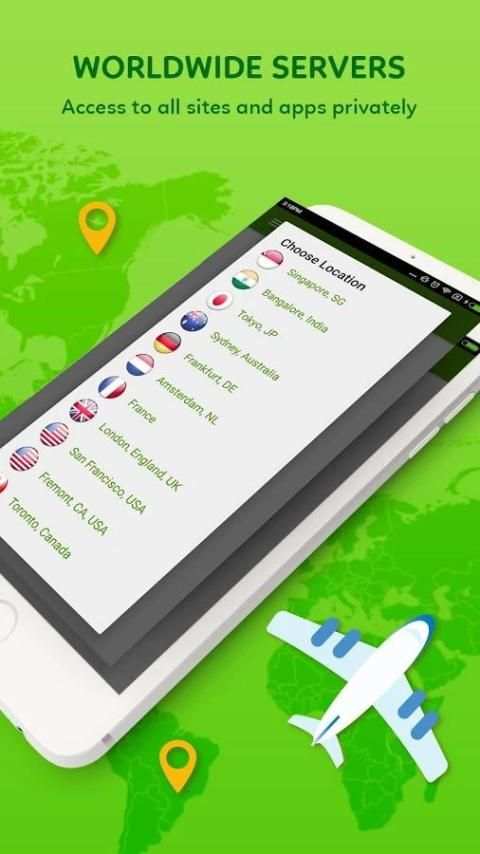 Super VPN Speed Unblock Sites screenshot 2