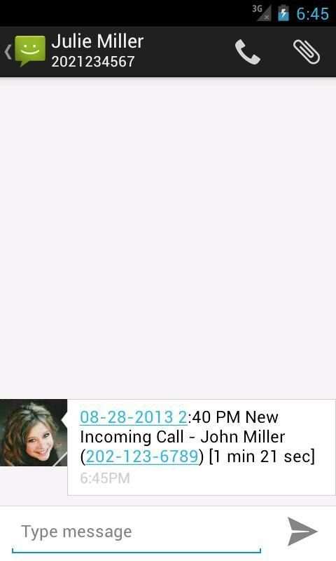 Call Messenger Lite 5 تصوير الشاشة