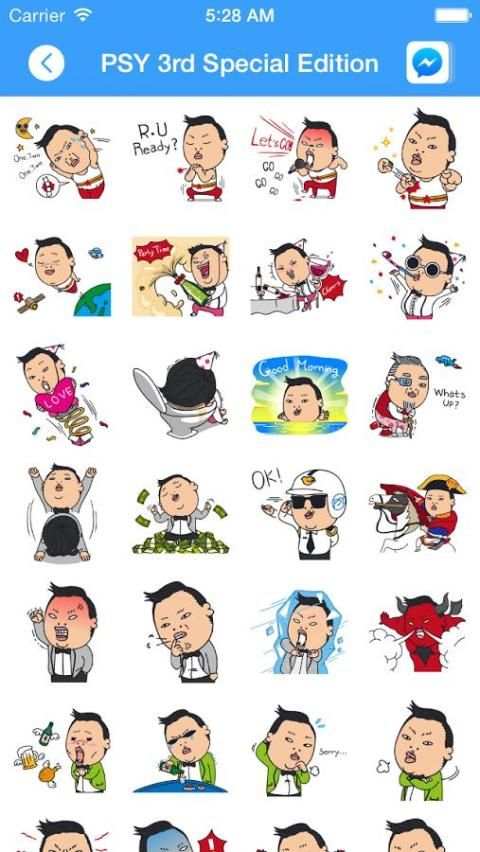 Total Stickers for Messenger screenshot 11