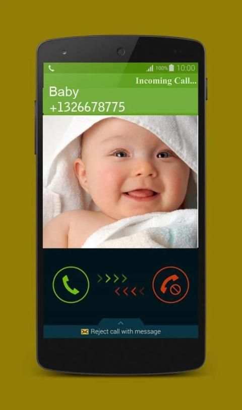 Baby Calling Prank 1 تصوير الشاشة