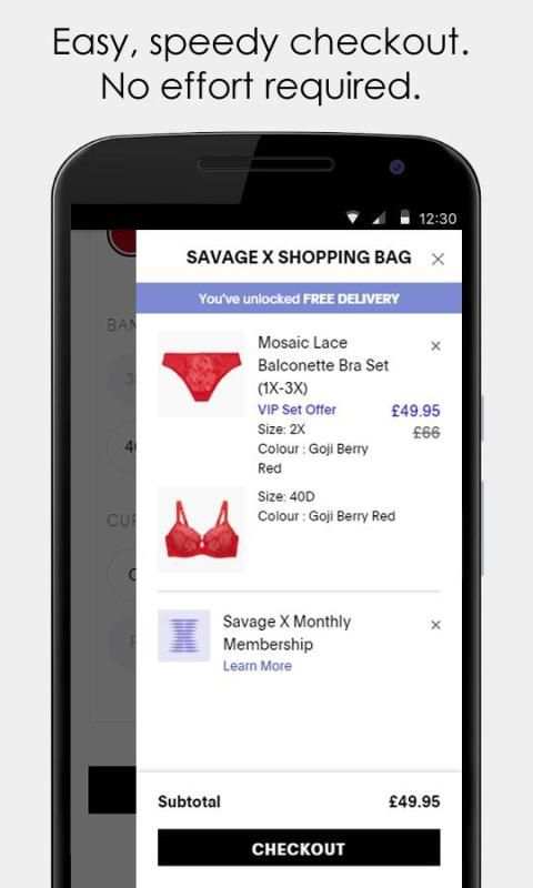 Shop for SAVAGE X screenshot 3