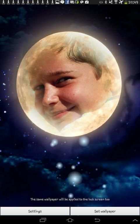 Moonlight Live Wallpaper 5 تصوير الشاشة