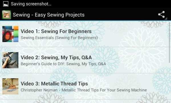 Sewing - Easy Sewing Projects скриншот 2