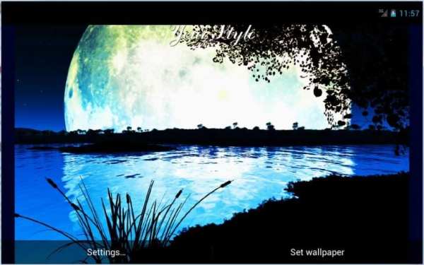 Moonlight Live Wallpaper 9 تصوير الشاشة