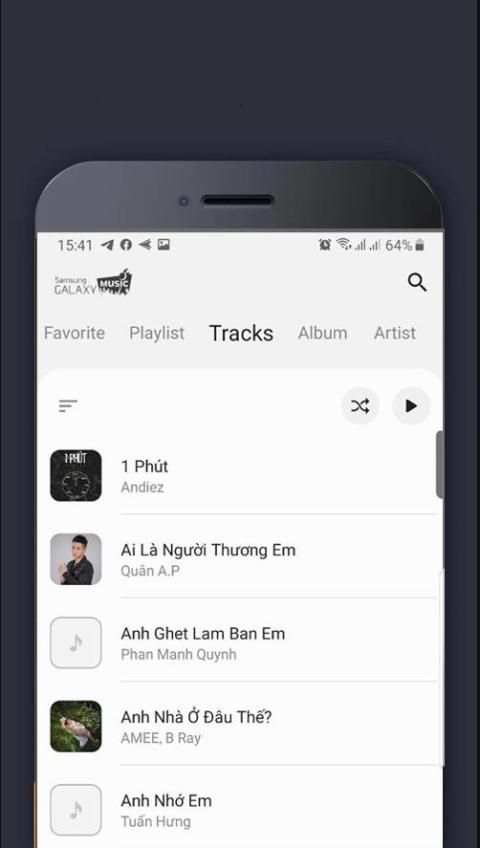 music player screenshot 1