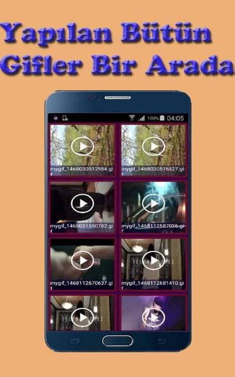 Videodan Gif Yapma Programı स्क्रीनशॉट 2