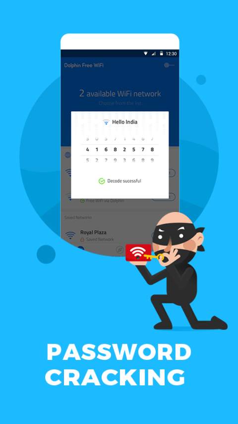 Dolphin Free WiFi - Free Hotspots Passwords screenshot 4
