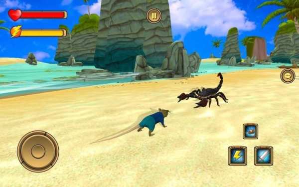 Forest Mouse Simulator 2019 - Crazy Rat Simulator screenshot 3