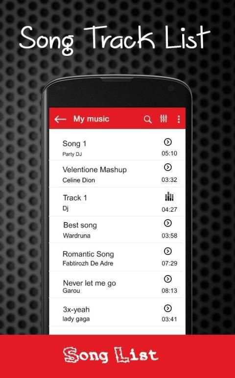 Music Player 1 تصوير الشاشة