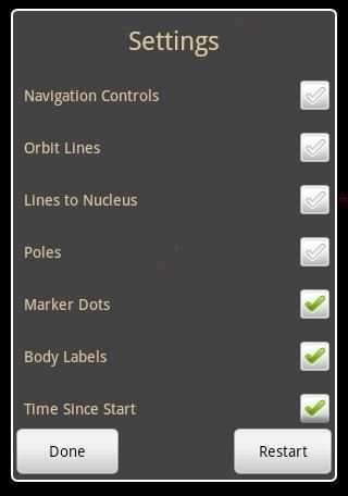 Solar System Simulator Lite скриншот 9