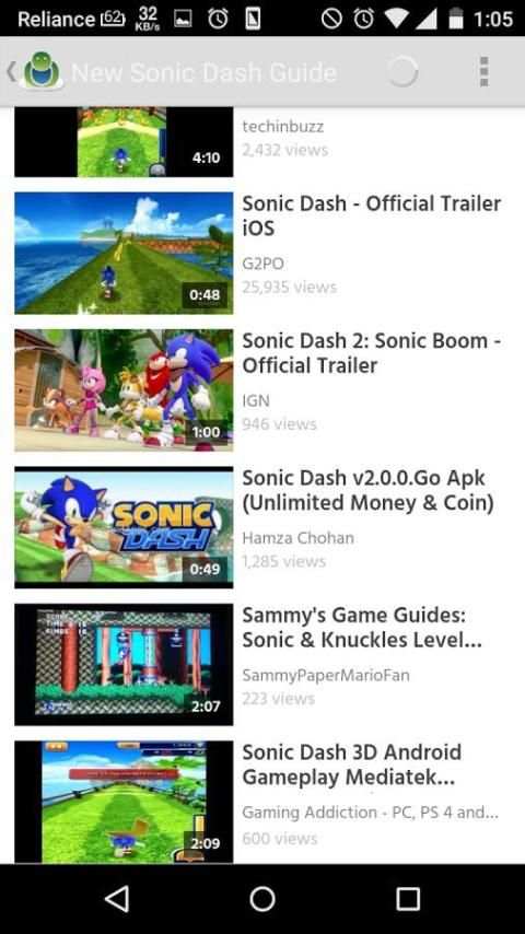 New Sonic Dash Guide скриншот 2
