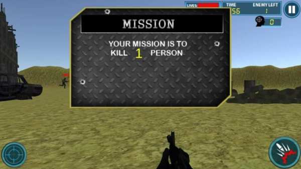Sniper Counter Strike 3D скриншот 7