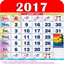 Malaysia Calendar 2017 HD