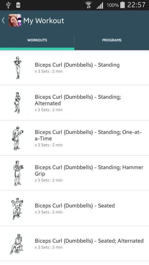 My Workout скриншот 1