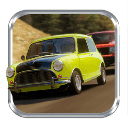 Mr-bean hill climb racing 3D icon