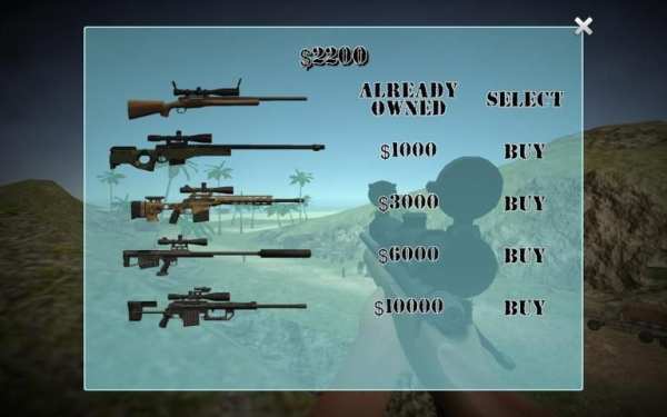 Sniper Commando Island Assault screenshot 1