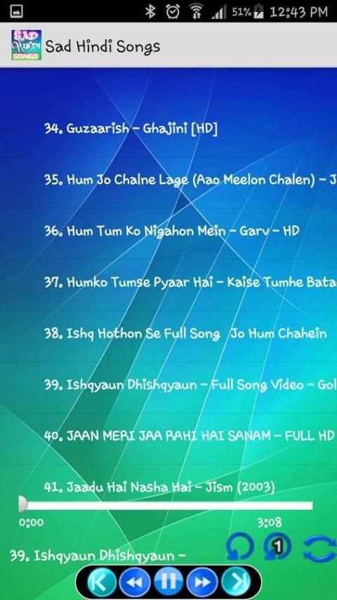 Sad Hindi Songs screenshot 3