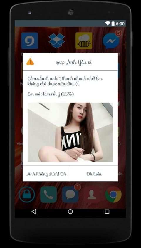 Battery Low Alert Funny Girls screenshot 7