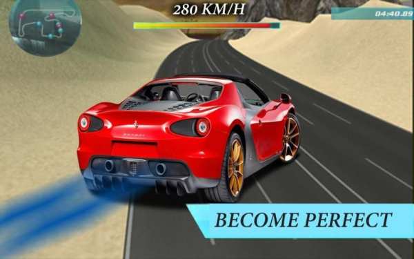 REAL CAR RACING: DESERT screenshot 4
