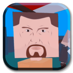 Red Town - Cube Fighting أيقونة