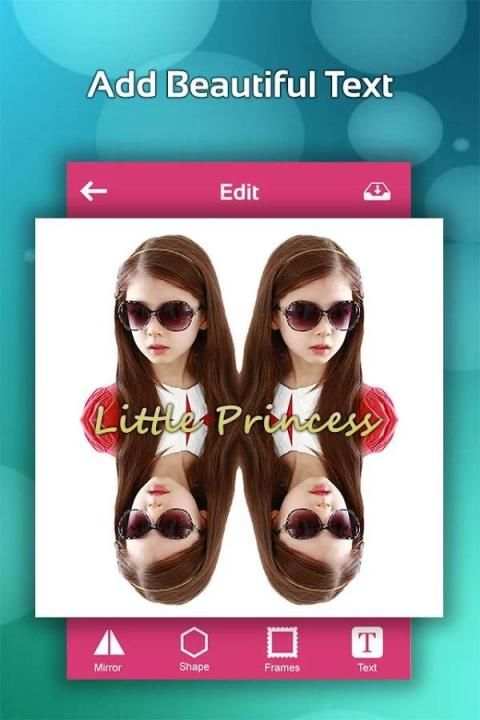 Mirror Photo Effect : Editor screenshot 2