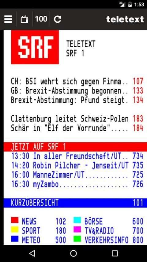 TELETEXT (mobile Website) screenshot 10