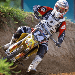 ikon Motocross racing wallpaper