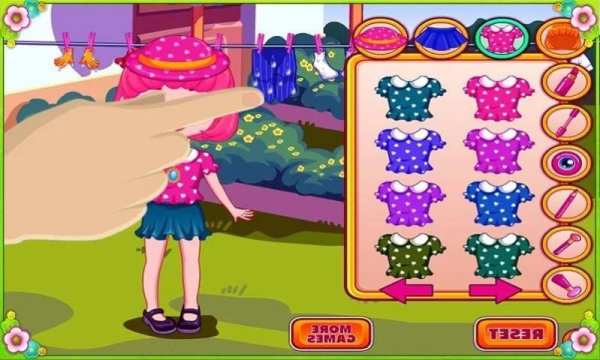 Cleaning cooking clothes games screenshot 2