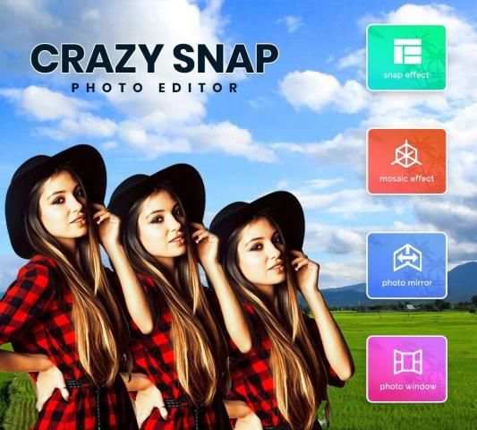 Crazy Snap Photo Editor - Photo Editor Pro स्क्रीनशॉट 6