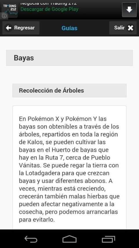 Guias Pokemón X / Y स्क्रीनशॉट 1