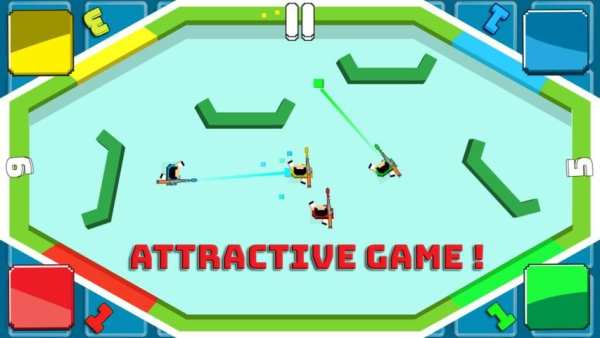 Funny Guns: 2, 4 Player Games screenshot 4