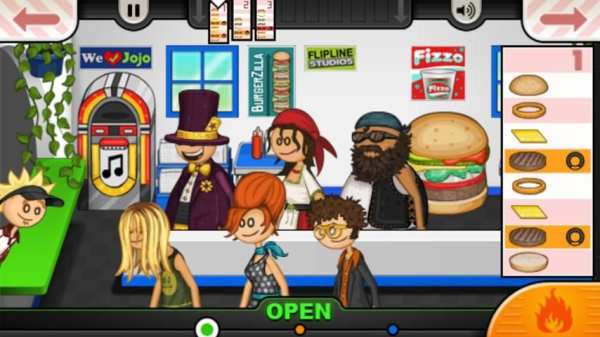  Papa's Burgeria To Go! screenshot 2
