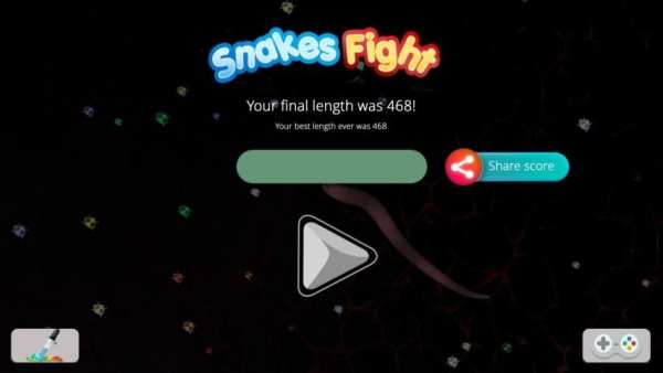 Snakes Fight screenshot 1