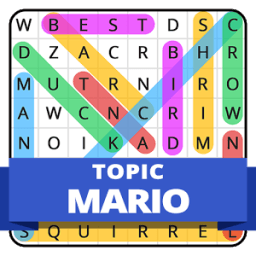 Word Search Topic For Mario أيقونة