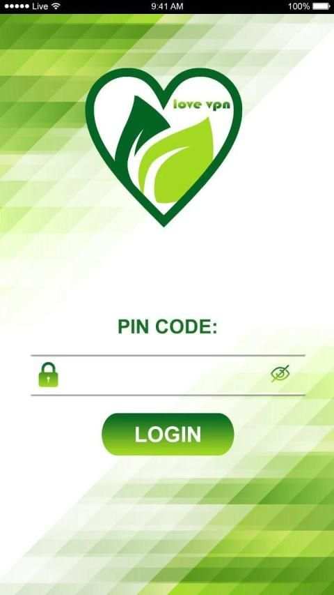 Love VPN स्क्रीनशॉट 1