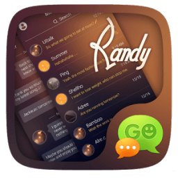(FREE) GO SMS PRO RANDY THEME иконка
