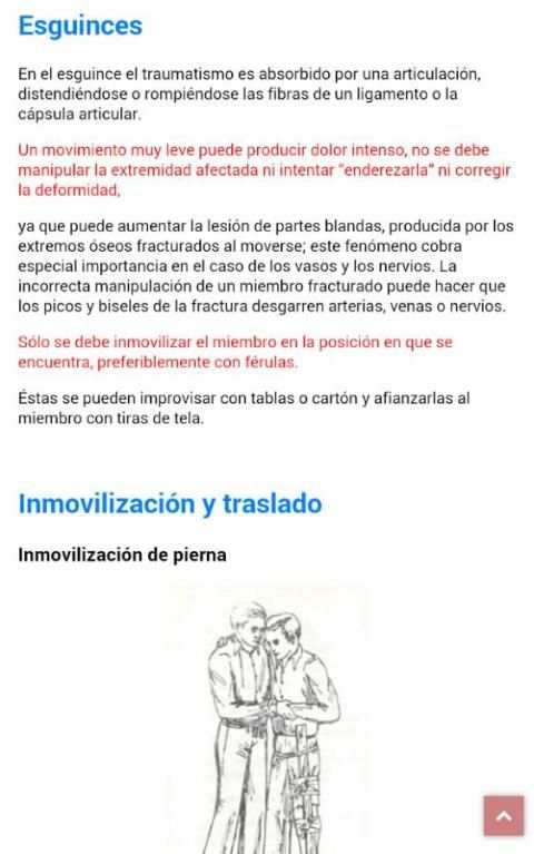 Manual de Primeros Auxilios screenshot 10