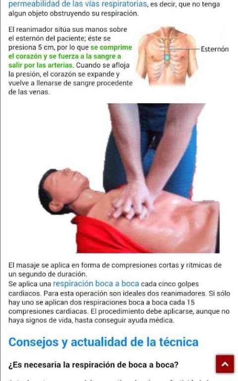 Manual de Primeros Auxilios screenshot 7