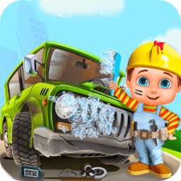 Car Mechanic And Car Wash Game