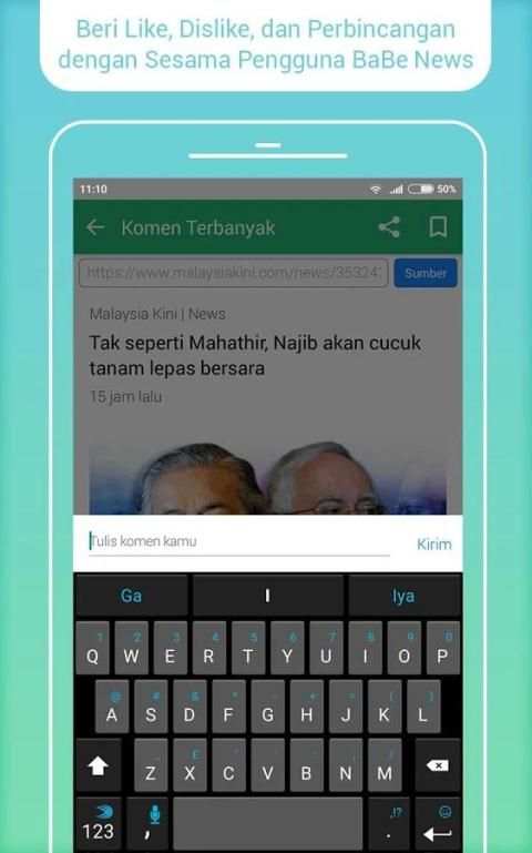 BaBe News - Berita Malaysia स्क्रीनशॉट 2