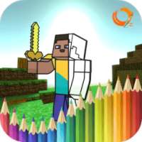 لعبة تلوين كتب الألغام كرافت