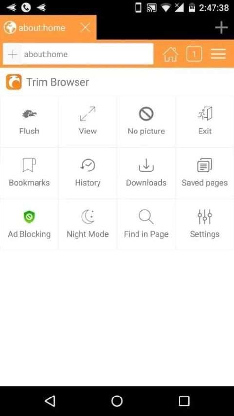 Trim Browser - Fast & Secure screenshot 6
